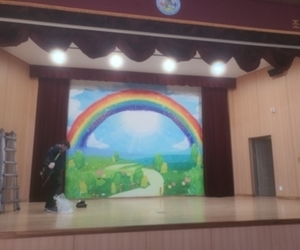 당진 조금초등학교 방염현수막